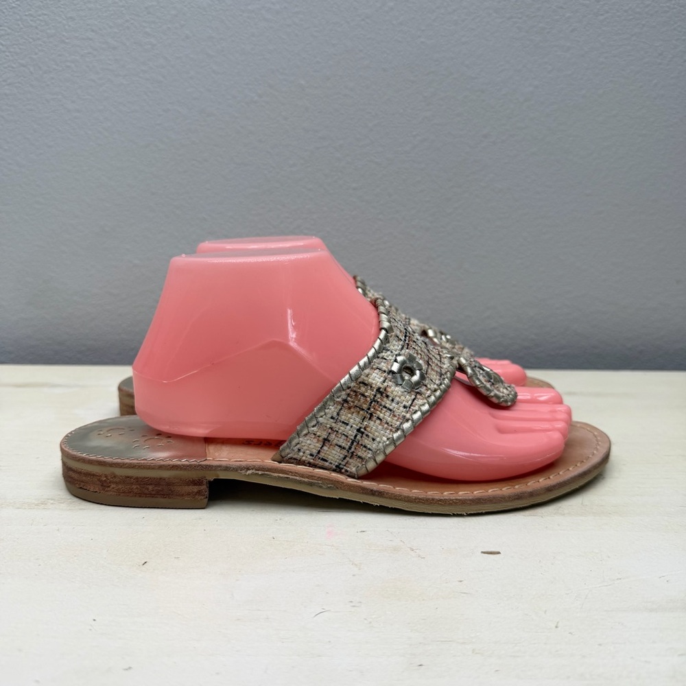 Jack Rogers Jacks Flat Thong Sandals Size 9 - Picture 3 of 9